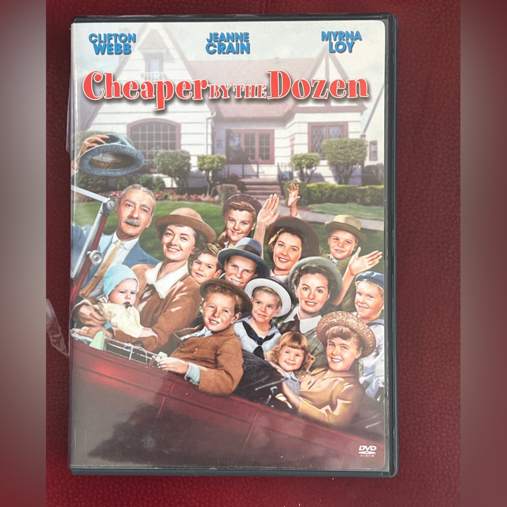 CHEAPER BY THE DOZEN  📀 DVD MOVIE Full screen format